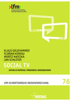 Social TV von Goldhammer,  Klaus, Kerkau,  Florian, Matejka,  Moritz, Schlüter,  Jan