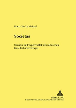 Societas von Meissel,  Franz-Stefan