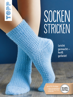 Socken stricken von Burkhardt,  Manuela