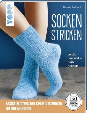 Socken stricken (kreativ.startup.) von Burkhardt,  Manuela