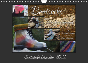 Sockenkalender Bootsocks 2022 (Wandkalender 2022 DIN A4 quer) von myohrengarn.ch, und Viola Borer,  Denise
