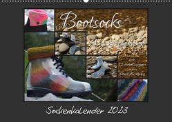 Sockenkalender Bootsocks 2023 (Wandkalender 2023 DIN A2 quer) von myohrengarn.ch, und Viola Borer,  Denise