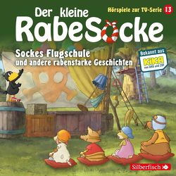 Sockes Flugschule, Die Waldhochzeit, Der Riesenschreck (Der kleine Rabe Socke – Hörspiele zur TV Serie 13) von Diverse, Grübel,  Katja, Hofmann,  Louis, Strathmann,  Jan, Thalbach,  Anna, Weis,  Peter