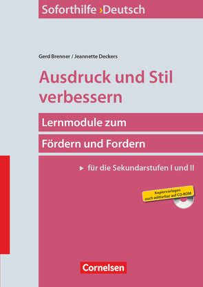 Soforthilfe – Deutsch von Brenner,  Gerd, Deckers,  Jeannette