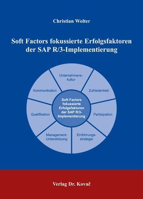 Soft Factors fokussierte Erfolgsfaktoren der SAP R/3-Implementierung von Wolter,  Christian