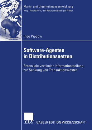 Software-Agenten in Distributionsnetzen von Pippow,  Ingo