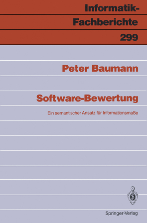 Software-Bewertung von Baumann,  Peter