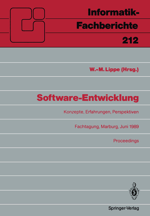 Software-Entwicklung von Lippe,  Wolfram-M.