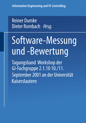 Software-Messung und -Bewertung von Dumke,  Reiner, Rombach,  Dieter