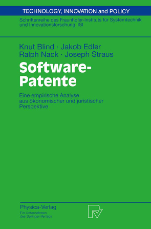 Software-Patente von Blind,  Knut, Edler,  Jakob, Nack,  Ralph, Straus,  Joseph