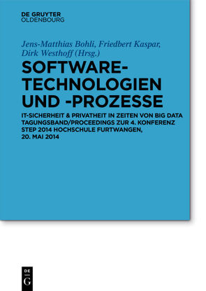 Software-Technologien und -Prozesse von Bohli,  Jens-Matthias, Kaspar,  Friedbert, Westhoff,  Dirk