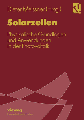 Solarzellen von Meissner,  Dieter