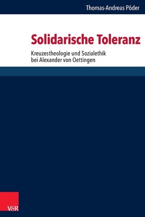 Solidarische Toleranz von Pöder,  Thomas-Andreas