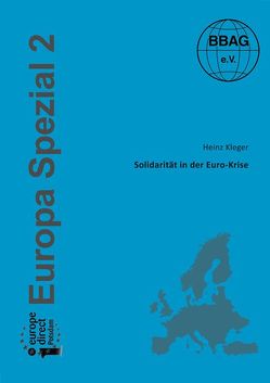 Solidarität in der Euro-Krise von Kleger,  Heinz