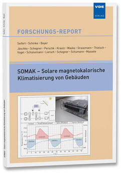 SOMAK – Solare magnetokalorische Klimatisierung von Gebäuden von Beyer,  Maximilian, Schinke,  Lars, Seifert,  Joachim