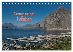 Sommer auf den Lofoten (Tischkalender 2024 DIN A5 quer), CALVENDO Monatskalender von Drees,  Andreas