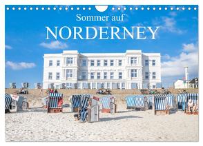 Sommer auf Norderney (Wandkalender 2024 DIN A4 quer), CALVENDO Monatskalender von Scherf,  Dietmar