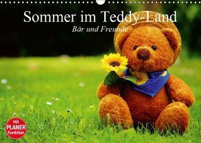 Sommer im Teddy-Land. Bär und Freunde (Wandkalender 2019 DIN A3 quer) von Stanzer,  Elisabeth