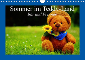 Sommer im Teddy-Land. Bär und Freunde (Wandkalender 2023 DIN A4 quer) von Stanzer,  Elisabeth
