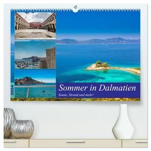 Sommer in Dalmatien – Sonne, Strand und mehr! (hochwertiger Premium Wandkalender 2024 DIN A2 quer), Kunstdruck in Hochglanz von Sobottka,  Joerg