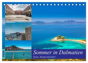 Sommer in Dalmatien – Sonne, Strand und mehr! (Tischkalender 2024 DIN A5 quer), CALVENDO Monatskalender von Sobottka,  Joerg