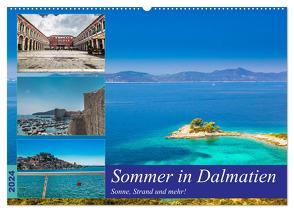 Sommer in Dalmatien – Sonne, Strand und mehr! (Wandkalender 2024 DIN A2 quer), CALVENDO Monatskalender von Sobottka,  Joerg