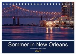 Sommer in New Orleans (Tischkalender 2024 DIN A5 quer), CALVENDO Monatskalender von Enders,  Borg