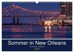 Sommer in New Orleans (Wandkalender 2024 DIN A3 quer), CALVENDO Monatskalender von Enders,  Borg