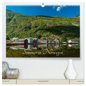 Sommer in Norwegen (hochwertiger Premium Wandkalender 2024 DIN A2 quer), Kunstdruck in Hochglanz von photography,  romanburri