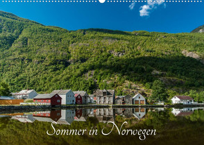 Sommer in Norwegen (Wandkalender 2023 DIN A2 quer) von photography,  romanburri