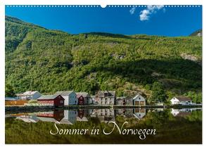 Sommer in Norwegen (Wandkalender 2024 DIN A2 quer), CALVENDO Monatskalender von photography,  romanburri