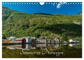 Sommer in Norwegen (Wandkalender 2024 DIN A4 quer), CALVENDO Monatskalender von photography,  romanburri