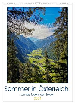 Sommer in Österreich – sonnige Tage in den Bergen (Wandkalender 2024 DIN A3 hoch), CALVENDO Monatskalender von Roder,  Julia