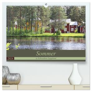 Sommer in Schwedens Lappland (hochwertiger Premium Wandkalender 2024 DIN A2 quer), Kunstdruck in Hochglanz von Flori0,  Flori0
