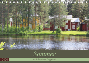 Sommer in Schwedens Lappland (Tischkalender 2020 DIN A5 quer) von Flori0