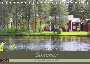 Sommer in Schwedens Lappland (Tischkalender 2022 DIN A5 quer) von Flori0