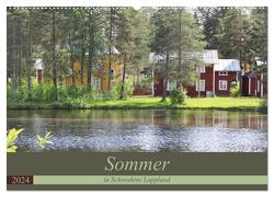 Sommer in Schwedens Lappland (Wandkalender 2024 DIN A2 quer), CALVENDO Monatskalender von Flori0,  Flori0
