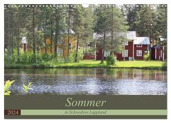 Sommer in Schwedens Lappland (Wandkalender 2024 DIN A3 quer), CALVENDO Monatskalender von Flori0,  Flori0