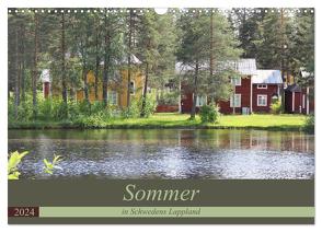 Sommer in Schwedens Lappland (Wandkalender 2024 DIN A3 quer), CALVENDO Monatskalender von Flori0,  Flori0