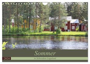 Sommer in Schwedens Lappland (Wandkalender 2024 DIN A4 quer), CALVENDO Monatskalender von Flori0,  Flori0
