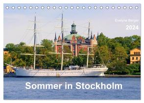 Sommer in Stockholm 2024 (Tischkalender 2024 DIN A5 quer), CALVENDO Monatskalender von Berger,  Evelyne