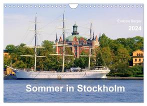 Sommer in Stockholm 2024 (Wandkalender 2024 DIN A4 quer), CALVENDO Monatskalender von Berger,  Evelyne
