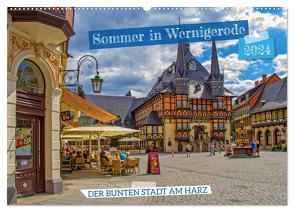 Sommer in Wernigerode – Der bunten Stadt am Harz (Wandkalender 2024 DIN A2 quer), CALVENDO Monatskalender von Felix,  Holger