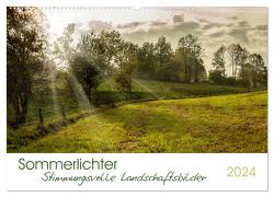 Sommerlichter – Stimmungsvolle Landschaftsbilder (Wandkalender 2024 DIN A2 quer), CALVENDO Monatskalender von Geisdorf,  Linda