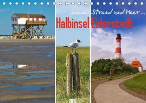 Sonne, Strand und Meer … Halbinsel Eiderstedt (Tischkalender 2019 DIN A5 quer) von DESIGN Photo + PhotoArt,  AD, Dölling,  Angela