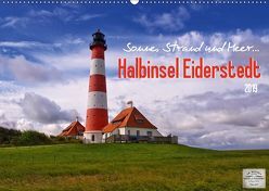 Sonne, Strand und Meer … Halbinsel Eiderstedt (Wandkalender 2019 DIN A2 quer) von DESIGN Photo + PhotoArt,  AD, Dölling,  Angela