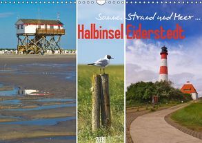 Sonne, Strand und Meer … Halbinsel Eiderstedt (Wandkalender 2019 DIN A3 quer) von DESIGN Photo + PhotoArt,  AD, Dölling,  Angela