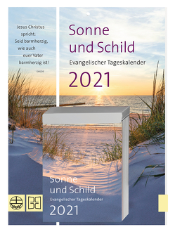 Sonne und Schild 2021. Abreißkalender