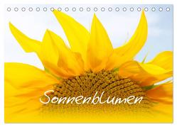 Sonnenblumen – die Blumen der Lebensfreude (Tischkalender 2024 DIN A5 quer), CALVENDO Monatskalender von Ziehr,  Maria-Anna