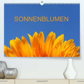 Sonnenblumen (Premium, hochwertiger DIN A2 Wandkalender 2023, Kunstdruck in Hochglanz) von Jaeger,  Thomas